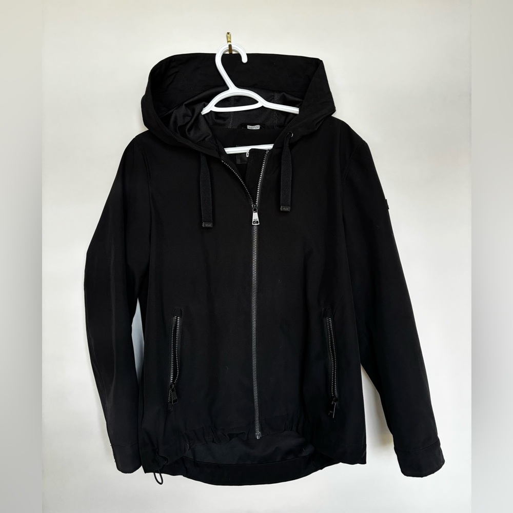 DKNY Black Hooded Jacket
